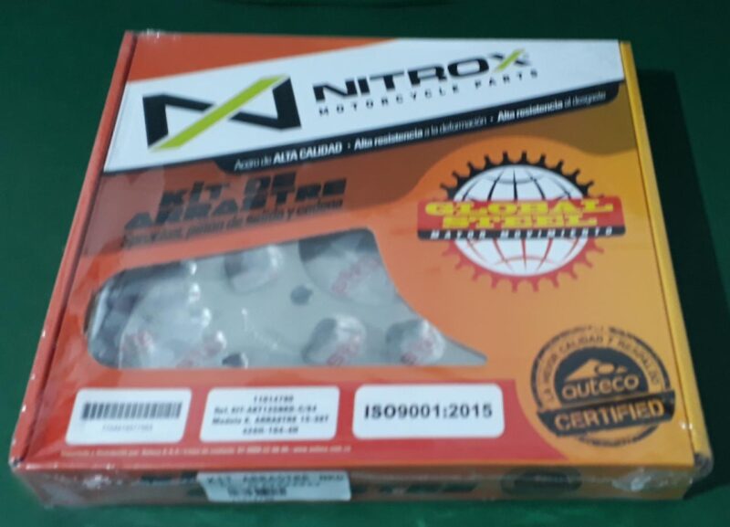 KIT  ARRASTRE AKT 125 NKD NITROX