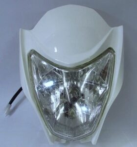 FAROLA COMPLETA AKT 125 TTR BLANCA