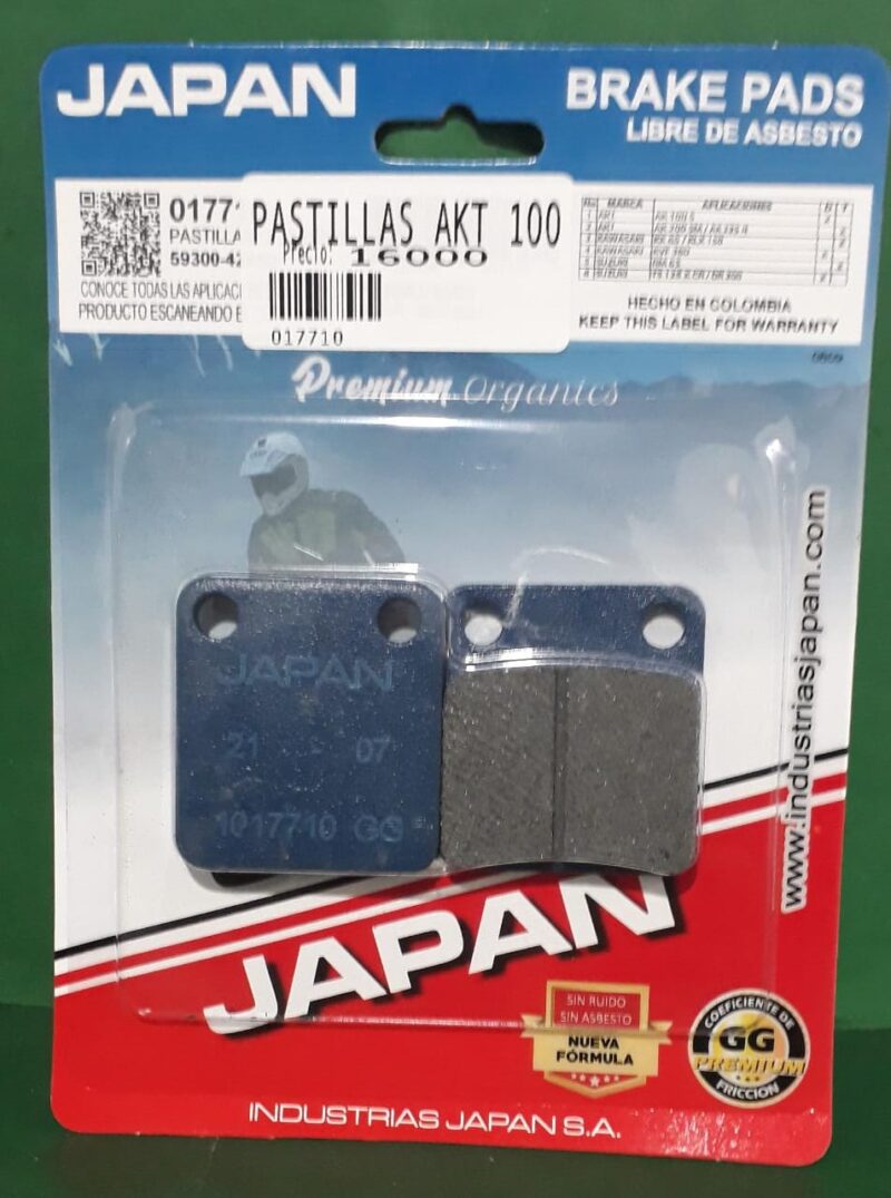 PASTILLA AKT 100 JAPAN