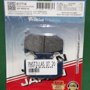 PASTILLA FRENO DISCO DT 200/ XTZ 250  (JAPAN)