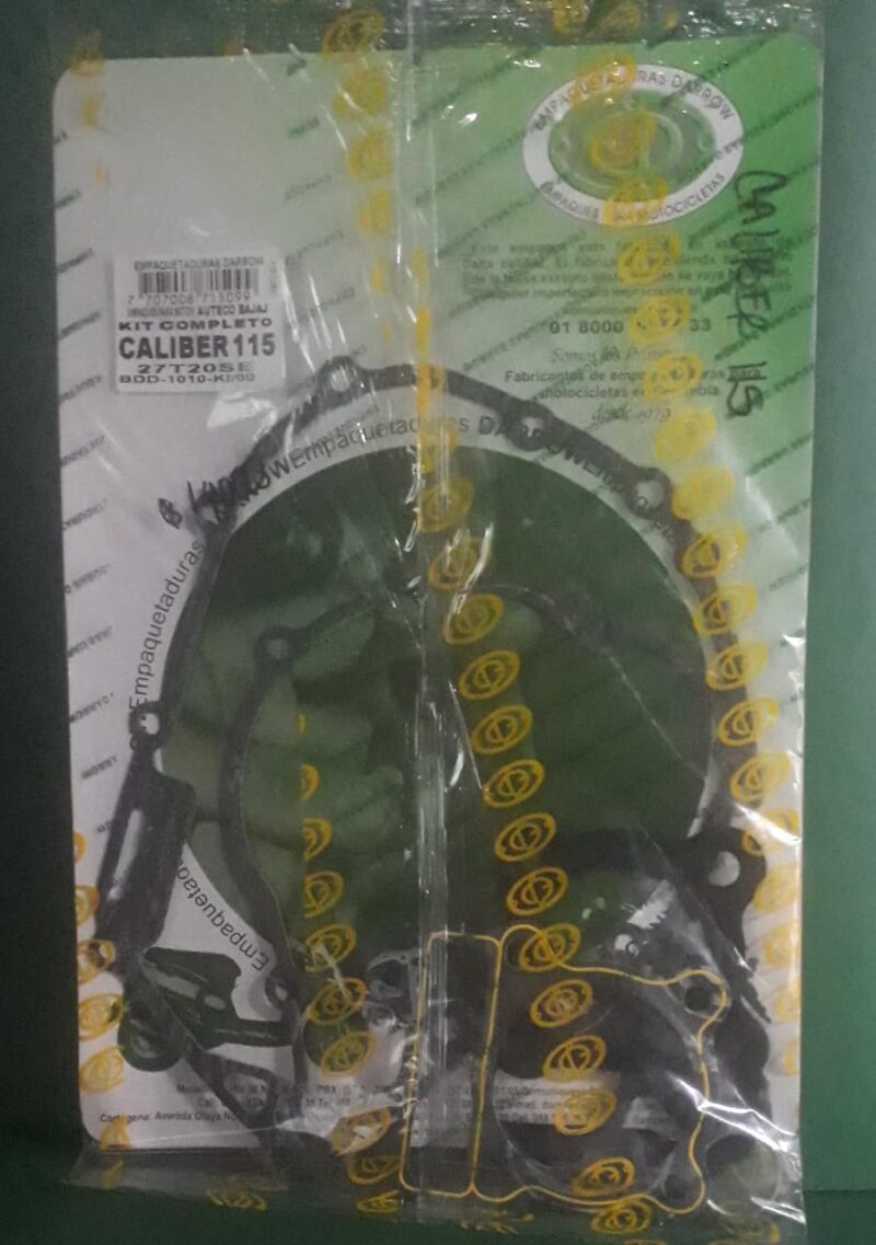 KIT COMPLETO CALIBER 115 DARROW