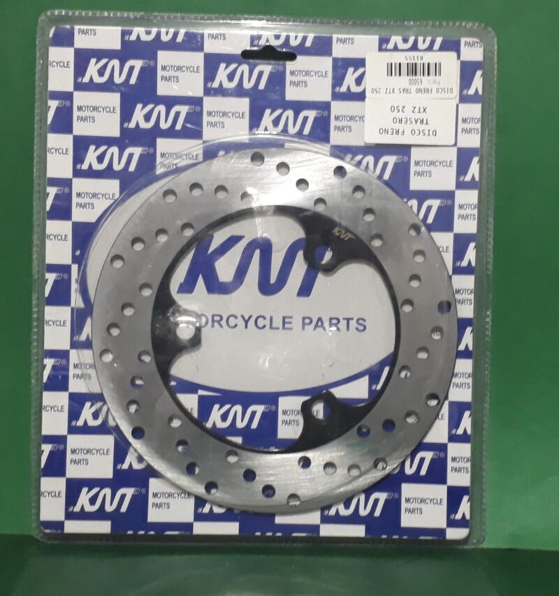 DISCO DE FRENO TRASERO XTZ 250 ( KNT)