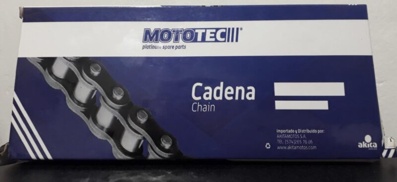 CADENA MOTOTEC  428 H -134