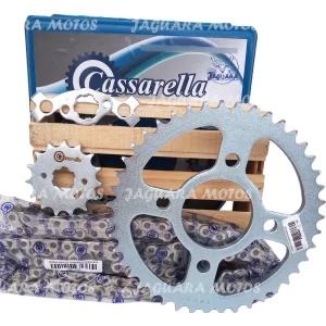KIT CAJA CADENA CBF 150 4 HUECOS