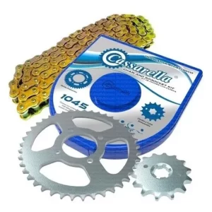 KIT CAJA CADENA FZ 160 6 HUECOS